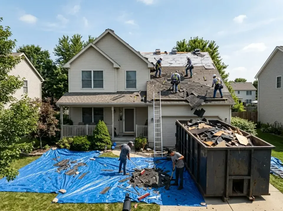 roof-replacement-debris-remova-004 — frequently asked questions, Cheapest Dumpster Rentals in Greentown, IN